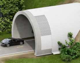 Tunnel Drainage Solution by Strata Global