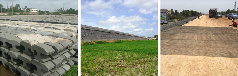 Construction of the largest reinforced soil wall project using StrataBlock™ systems and StrataGrid™ geogrids